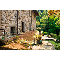 canale che porta l'acqua alla ruota