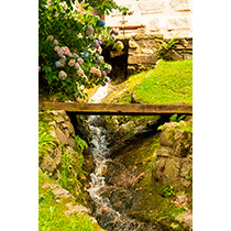 canale che riporta l'acqua nel Lambro