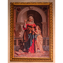 quadro sulla parete destra