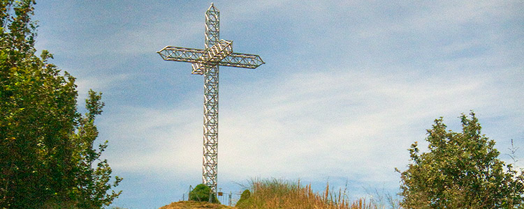 Monte Megna - la croce di vetta